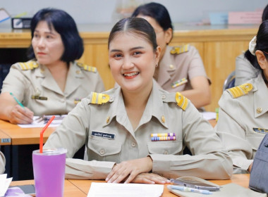 การประชุมขับเคลื่อนการปฏิบัติงานตามระบบการส่งเสริมสหกรณ์และกลุ่มเกษตรกร ประจำเดือนมีนาคม 2568 ของสำนักงานสหกรณ์จังหวัดนครศรีธรรมราช ในการนี้ประธานฯ ได้มีการประกาศเจตนารมณ์ นโยบายไม่รับของขวัญและของกำนัลทุกชนิดจากการปฏิบัติหน้าที่ (No Gift Policy) ประจำปี ... พารามิเตอร์รูปภาพ 25